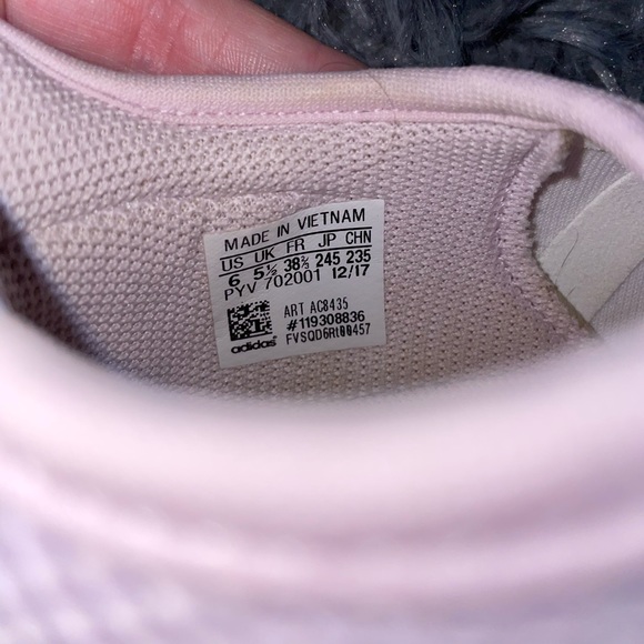 Adidas Lavender Tubular Ortholite Running Shoes Size 6 - Picture 4 of 5